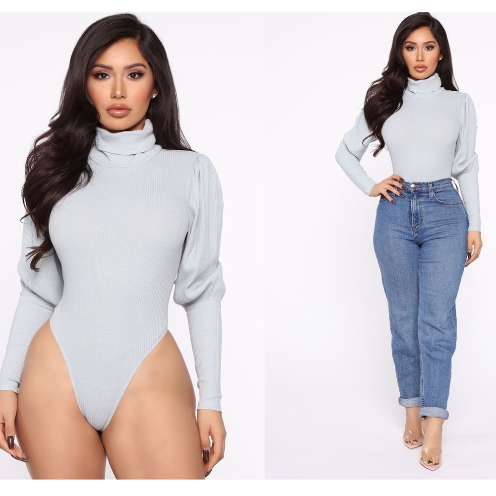 NEW Light Blue Bodysuit